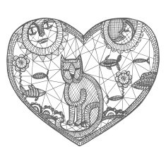 Lace cat N2