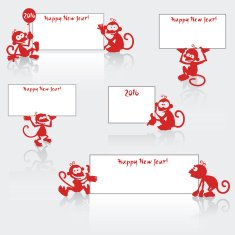 Cute little emotional monkeys