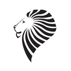 Lion Head Silhouette N7