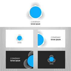 Business logo Vector design element for editing