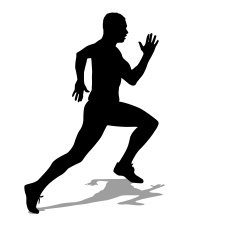 Running silhouettes N6