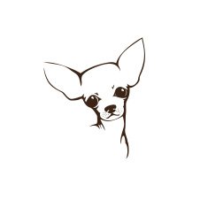 Chihuahua dog - vector illustration N7