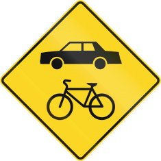 Bicycles And Cars In Canada