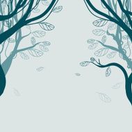 background with trees