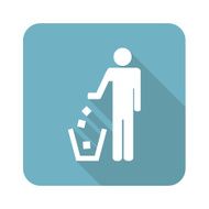 Square recycling icon