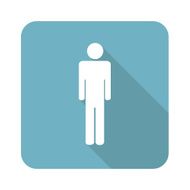 Square man icon