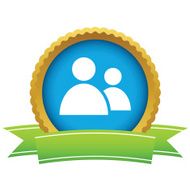 New gold leader logo