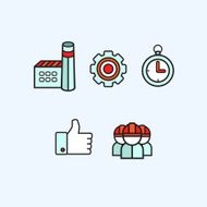 flat icons for web N2