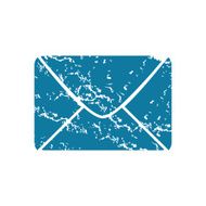 Envelope grunge icon