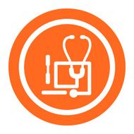 Stethoscope and tongue depressors
