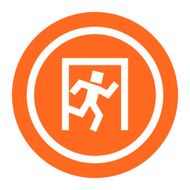 Exit door icon