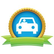 Gold car logo