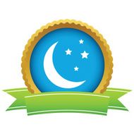 Gold moon logo