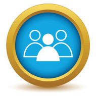 Gold leader icon