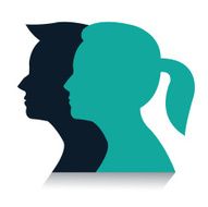 Male &amp; Female Illustration