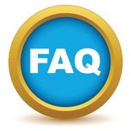Gold faq icon