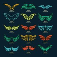 Wings collection (set of wings