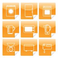 Icons of kitchen equipment 2