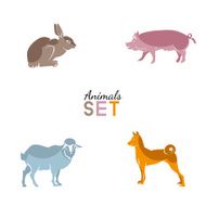 vector set of animals N2