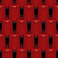 Cinema seats seamless background N2