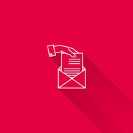 Hand sending letter N2