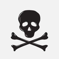 skull with bones N3
