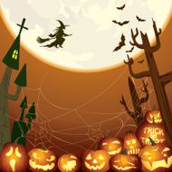 halloween background illustration N2