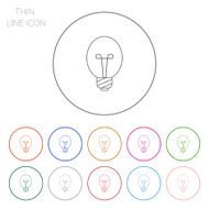 Oval lightbulb