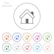 Home outline icon N2