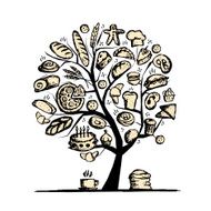 Bakery tree concept for your design N2