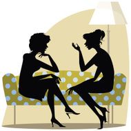 Women talking N2