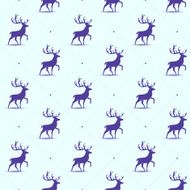 Seamless pattern with deer N3