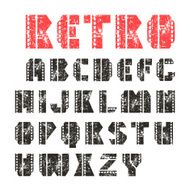 Sans serif decorative font N3