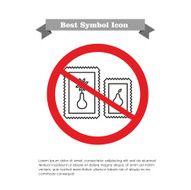 No paintings in frame icon