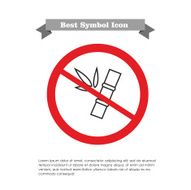 No bamboo icon