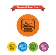 Garden washbowl icons