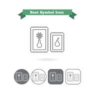Paintings in frame icons N2