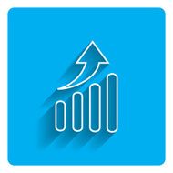 Graph chart icon