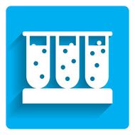 Test tubes icon