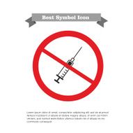 No syringe icon