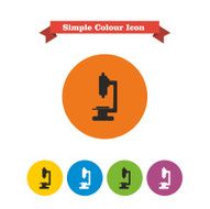Microscope icons