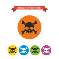Skull and crossbones icons N2