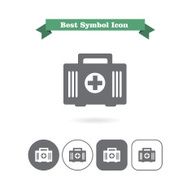 First aid kit icons N2