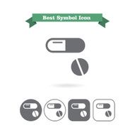 capsule and pill icons N2