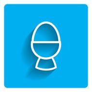 Boiled egg icon