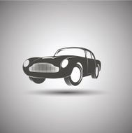 Car logo design Transport vintage vector