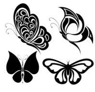 Set of butterflies N6