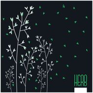 Nature Vector card N8