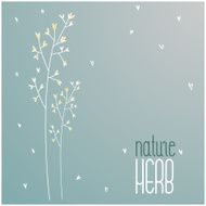Nature Vector card N12