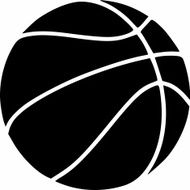 Basketball Ball on white Background N3
